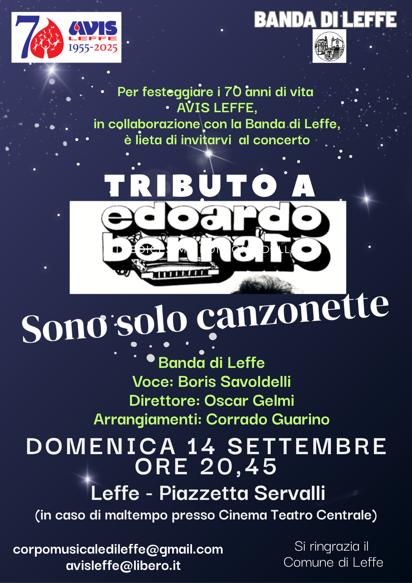 AVIS Leffe - Concerto per 70° anniversario