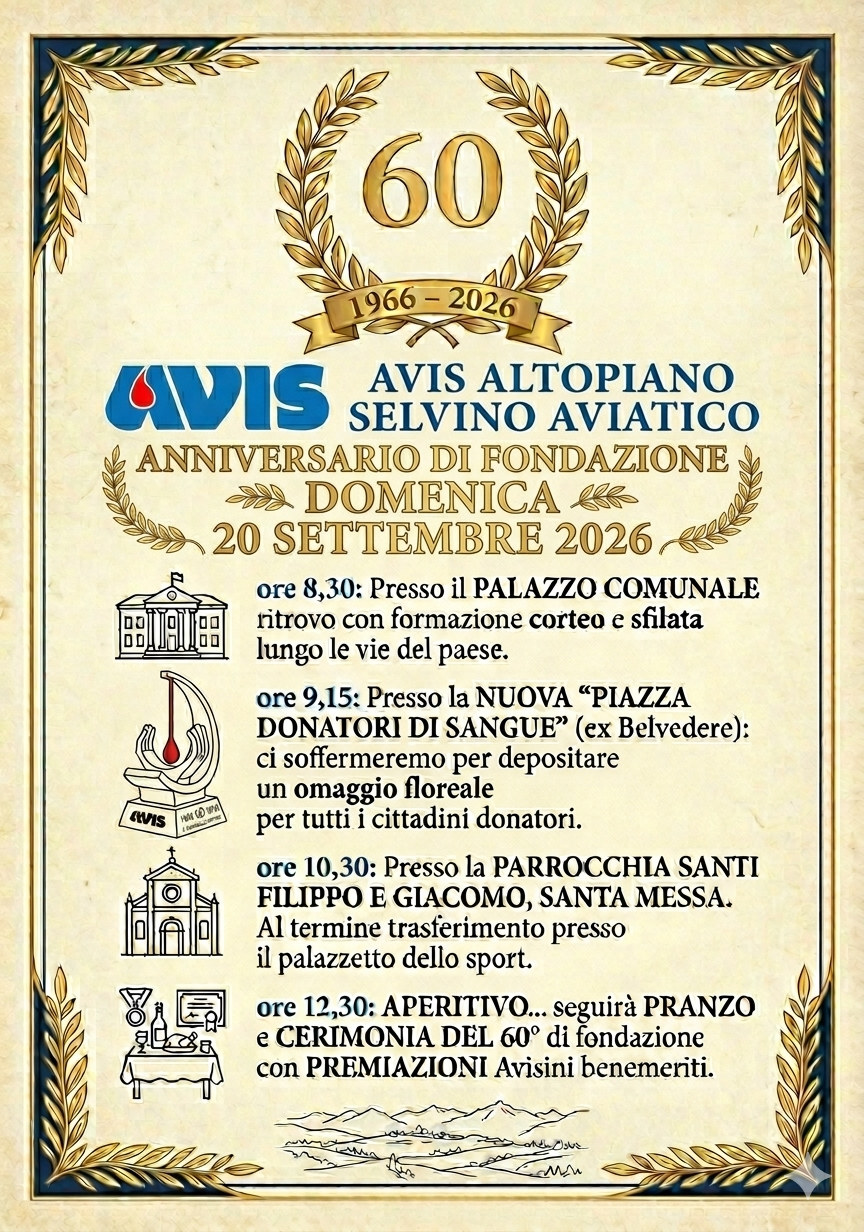 AVIS Selvino - 60° anniversario